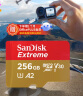 闪迪（SanDisk）256GB TF(MicroSD)内存卡 4K极速金卡A2 V30 U3行车记录仪 运动相机无人机 监控存储卡 读190MB/s 实拍图