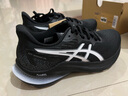 亚瑟士ASICS跑步鞋男鞋舒适透气跑鞋稳定支撑耐磨运动鞋 GT-2000 12 黑色/白色006 39.5 实拍图