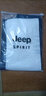 吉普（JEEP）休闲短袖t恤男polo翻领商务简约纯色体恤衫棉质半袖上衣8036 蓝8036 XL 实拍图