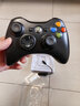 BROOK全新xbox360手柄pc电脑有线usb震动电视主机steam黑神话悟空游戏 pc电脑专用-无线盒装黑色+接收器 实拍图
