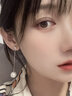 GCKK珍珠耳环女吊坠韩国新款潮轻奢气质耳坠高级感中长款耳饰生日礼物 珍珠耳环银色 实拍图