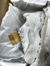 斯凯奇（Skechers）女鞋2024春季新款小白鞋十周年钻石款熊猫鞋厚底老爹鞋运动休闲鞋 白色/银色-WSL 36.5 晒单实拍图