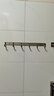 Segmoo304不锈钢排钩门后挂钩衣钩壁挂架衣服厨房浴室挂衣钩衣帽钩单钩 8钩 总长550mm 10640 实拍图