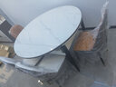 丰舍 餐桌 岩板实木餐桌椅组合现代简约家用小户型餐台可伸缩折叠饭桌 【颜色备注】1.35餐桌-电磁炉款 一桌四椅 实拍图