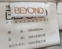 博洋（BEYOND）可水洗抑菌四季床褥床垫 可机洗双人加大垫背垫被 单人薄床垫套 可水洗保护床垫—简灰 200cm*180cm 实拍图
