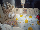 幼贝臣婴儿游戏围栏地上爬行垫宝宝学步室内护栏组合儿童游乐场爬爬垫 【大型】组合D 实拍图