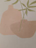 感画（GANHUA）日式原木风卧室装饰画2025新款北欧主卧床头壁画抽象人物艺术挂画 JD9639【单幅】 40*60cm油画布ps金框 实拍图