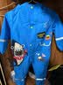 lemonkid儿童雨衣男童女宝宝雨披小学生雨具 卡尔搞怪海盗鲨连体 M 实拍图