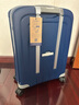 新秀丽（Samsonite）欧洲进口时尚纯色卡扣拉杆箱男女旅行行李箱10U 深蓝色20英寸 现货速达 实拍图