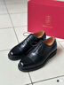 THOM WILLS【明星同款】ThomWills内增高皮鞋男商务正装牛津鞋新郎结婚鞋 黑色小牛B771-1 41 /7.5码 实拍图