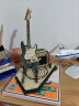 若客（ROKR）摇滚·电吉他 桌面摆件模型手办女生生日礼物diy手工制作520情人节礼物拼装模型 实拍图