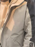 JEEP SPIRIT吉普冲锋衣男秋冬夹克防风外套三合一户外连帽登山服 卡其 4XL 实拍图