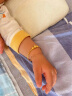 周生生母亲节礼物小金珠宝宝儿童周岁满月黄金手镯31484K计价5.2克 实拍图
