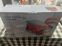 家の物语（KATEI STORY）日本大容量冰箱收纳盒大号保鲜盒食品级冷冻水果鸡蛋盒密封储物盒 升级款大号淡茶色 7L 4件套 实拍图