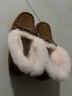 OZZEG澳洲雪地靴女冬季羊皮毛一体高帮棉鞋加绒保暖短靴平底防滑豆豆鞋 咖啡色 39 晒单实拍图