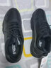 回力官方 男鞋秋冬季软底运动鞋男黑色厚网跑步鞋子男百搭透气休闲鞋 全黑/0642【皮面防水】 44 实拍图