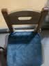 赐匠实木小椅子幼儿宝宝写字笑脸靠背椅家用换鞋椅客厅茶几椅 单张 加高款经典提手款 坐高31cm 实拍图