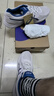 亚瑟士ASICS男鞋透气跑鞋运动鞋缓震舒适跑步鞋 GEL-CONTEND 4 米白色/蓝色 45 实拍图