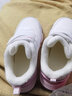 基诺浦儿童棉鞋冬季加绒加厚1-5岁男女童鞋秋冬款学步鞋GY1513 白色/粉色 27.5 175mm 适合脚长176-180mm 实拍图