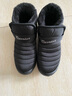 回力童鞋冬季儿童雪地靴加绒加厚时尚女童保暖短靴男童棉鞋 1087黑色 35码 下拉查看内长 实拍图