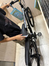 EG7山地自行车成人学生变速越野单车双减震赛车26寸青少年男女 三刀【升级减震 轻量铝架】黑白 24寸21速【适合：145-165CM】 实拍图