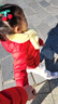 asics亚瑟士童装冬季中大儿童保暖连帽轻薄羽绒服【赠收纳袋】 0601红色 160 cm 实拍图
