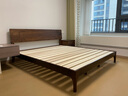 致典北欧实木床日式原木风格主卧双人床1.8米1.5米北美黑胡桃木小户型 黑胡桃木【1.8米实木床】 实拍图