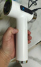 物克充电式无线吹风机学生宿舍专用电吹风不插电美术联考usb锂电池吹热风大功率 高配白/15600毫安续航+100档暴风+10万转 实拍图
