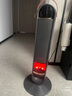 美的（Midea）石墨烯电热取暖器家用 智能语音暖风机 全屋升温大面积电暖气快热炉节能省电浴室烤火炉A 黑棕色【加高款806mm+语音控制+火焰】 实拍图