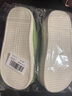 安尚芬棉拖鞋女士秋冬季新款室内家居月子鞋厚底防滑保暖加绒棉鞋 绿色【卡通熊】 36-37 适合35-36 实拍图