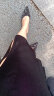 EP雅莹女装 优雅黑色含真丝丝绒包臀鱼尾裙半身裙 2024春夏新款3201A 黑色 4/L 晒单实拍图