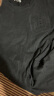 后探（HouTan）美式怀旧质感重磅短袖男夏季宽松钢印字母T恤男士水洗半袖体恤男 黑色 4XL（200-220斤） 晒单实拍图