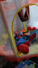 曼迪卡威（Mdikawe）蹦蹦床室内家用儿童宝宝弹跳跳床小孩玩具成人健身带护网 撞色烤漆单杠款橙/直径1.2米 加厚护网/吸盘静音防滑腿 实拍图