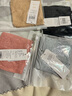 欧迪芬女式内裤薄款蕾丝包臀收腹修身女士高腰三角裤 XP0401 黑色 M 实拍图