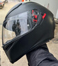 AGV K5S摩托车双镜片头盔机车跑盔男女骑行全盔四季通用安全帽3C MATT BLACK XL（适合60-63头围） 实拍图