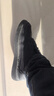 海澜之家HLA男鞋休闲皮鞋子男软底板鞋HAAXXM1EBF060 黑色长绒款40 实拍图