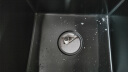 PULT 黑纳米厨房阳台吧台手工小水槽单槽 304不锈钢洗菜盆迷你洗菜池 基础套餐(无龙头) 420x350mm 实拍图