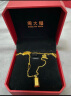 周大福 金条金砖黄金项链(工费880)45cm 约7.55g F226470 晒单实拍图