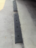 橡塑定位器停车位挡车器汽车车位车轮地挡限位器阻挡胎橡胶止退器 【橡塑加强款】55*15*10cm 实拍图