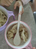 五和（WUHE）辅食碗儿童餐具宝宝吃饭碗卡通带手柄婴幼儿碗耐树脂食品级防烫 库洛米单柄碗400ML+勺子 实拍图