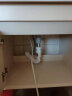 箭牌（ARROW）卫浴浴室柜配件套餐组合去水器角阀软管波纹管 翻板下水器+去水管 晒单实拍图