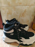 斯凯奇（Skechers）厚底加绒丨女子老爹鞋高帮秋冬季保暖增高熊猫鞋子运动休闲棉鞋女 黑色/白色/BKW 38 实拍图