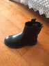 PIPH头层牛皮短靴2025秋冬新款真皮女鞋平底马丁靴妈妈皮鞋加绒女靴子 黑色【加绒款】ZZM21183-1 38 实拍图