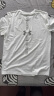 安德玛（Under Armour）童装儿童运动速干衣服透气男童长袖T恤休闲圆领上衣213111506 后背字母款-白色 160cm 晒单实拍图