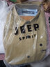 JEEP SPIRIT吉普衬衫男长袖衬衣男士工装秋冬款休闲宽松薄外套百搭翻领上衣 白色 2XL (140-155斤) 实拍图