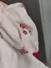 婧麒宝宝拜年服连体衣服冬装夹棉百日宴满月红色新生婴儿过年 平安喜乐满印【四季款】 80cm 实拍图