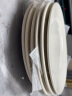 洁雅杰牛排盘家用白瓷盘子8英寸西餐盘欧式菜盘平盘套装微波炉可用6只装 实拍图