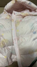 戴维贝拉（DAVE＆BELLA）儿童衣服保暖小童羽绒服外套女童冬装新款上衣男宝宝连帽外衣童装 小兔印花【现货】 100 【充绒量72g】 实拍图