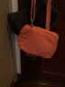 东选 手机包女斜挎新款迷你小包包帆布包潮百搭竖款单肩钥匙零钱包 橙色 实拍图