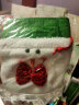 相思桐圣诞礼品苹果袋礼物袋圣诞节糖果袋平安夜苹果盒包装平安果小礼盒 绒布苹果袋-雪人款 实拍图